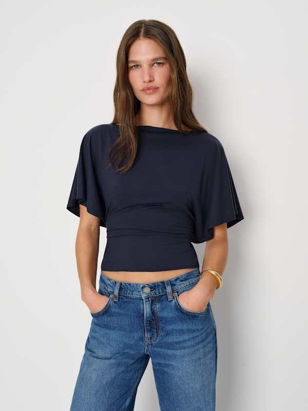 Avery Knit Top - Midnight